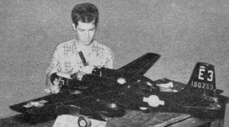 USAF B-26 built from Jap kit by Airman 1/C Vincent Chimera, Johnsone AFB, Tokyo - Airplanes and Rockets