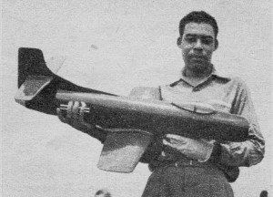 Douglas Skystreak. Faygen Teverbaugh of Steger, Illinois - Airplanes and Rockets