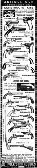 Polk's Hobbies Antique Gun Reproductions - Airplanes and Rockets