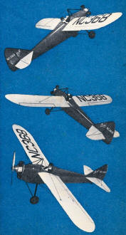 Buhl Bull Pup other views, October 1950 Air Trails - Airplanes and Rockets