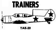 Russian Trainer Aircraft 1950 Air Trails - Airplanes and Rockets