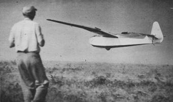 Martin-Jensen sailplane flown by Emil Lehecke - RF Cafe
