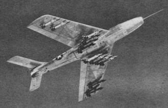 Triple-threat ground-support fighter-bomber Republic F-84F - Airplanes and Rockets