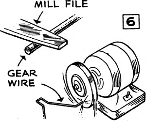 Model Plane Landing Gears, Dressing Ragged Ends - Airplanes and Rockets