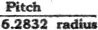 Diameter-pitch equation (4)