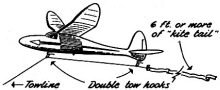 200-ft towline on free flight glider - Airplanes and Rockets