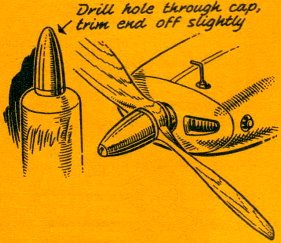 Nail polish spinner, Keith Red, 12, Union City, Michigan - Airplanes and Rockets