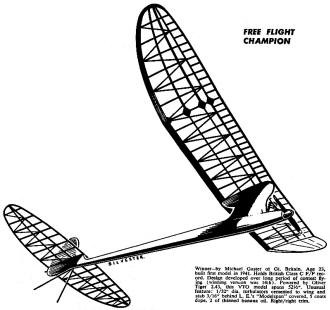 Michael Gaster of Great Britain British Class C F/F record - Airplanes and Rockets