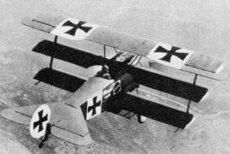 "Red Baron" pilots Fokker enroute to New York - Airplanes and Rockets