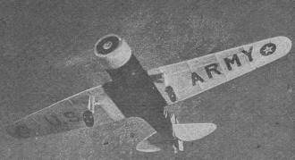 Army BC-1 graceful lines, May 1941 Flying Aces - Airplanes and Rockets