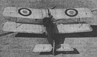 Edmund Wood. Jr. of South Bend. Indiana built-up S.E.5 - Airplanes and Rockets