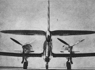 Bell Aircraft XFM-1A is identical to the old XFM-1 - Airplanes and Rockets