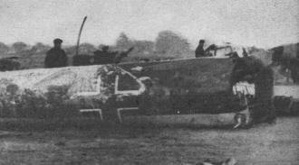 Many German craft are brought down because their pilots are not temperamentally fit - Airplanes and Rockets