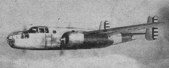 North American B-25 Bomber, February 1941 Flying Aces - Airplanes and Rockets