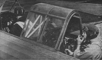 The instructor in a training plane knows how his student is progressing - Airplanes and Rockets