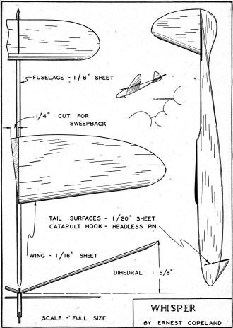 Whisper HLG Plans - Airplanes and Rockets