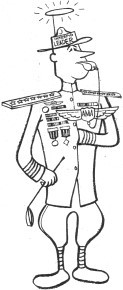 See the funny man? - Airplanes and Rockets