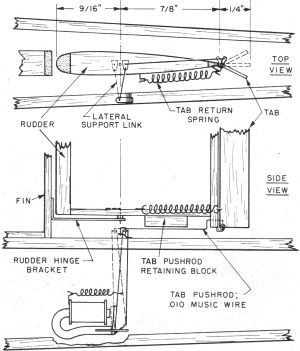 Rubber-Powered R/C Actuator Mounting - Airplanes and Rockets