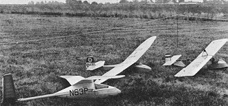 Gordon Pearson's Ibex, Max Geier's Grunau Baby and Doc Hall's SG-38 - Airplanes and Rockets
