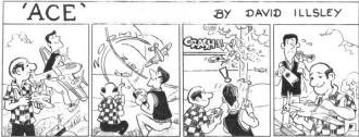 "Ace" Comic from August 1974 American Aircraft Modeler  - Airplanes and Rockets