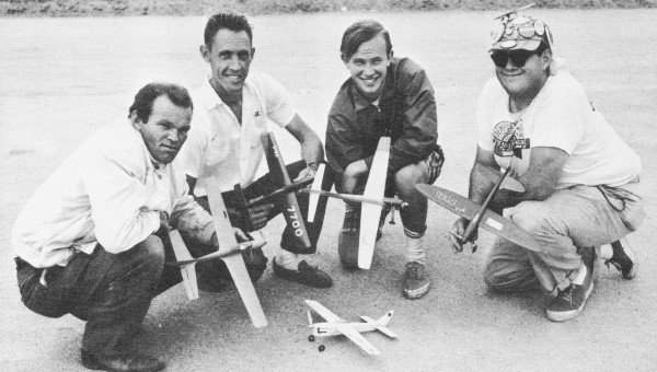 These five C/L 1/2A Proto Speed models typify those entered in this AMA event - Airplanes and Rockets