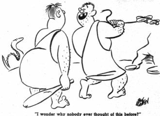 Model Aviation Comics, July 1957 Model Aviation, page 4 - Airplanes and Rockets