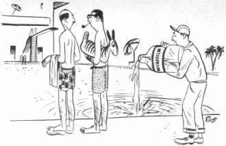 Model Aviation Comics, March 1957 Model Aviation, page 22 - Airplanes and Rockets