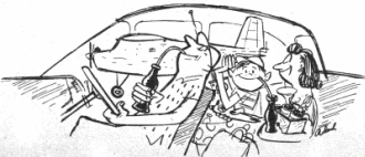 Model Aviation Comics, March 1959 Model Aviation, page 20 - Airplanes and Rockets