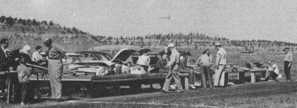 The Flying Mustangs at Their Flying Field in Billings, Montana - Airplanes and Rockets