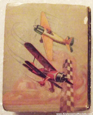 "Pat Nelson - Aces of Test Pilots" Back Cover - Airplanes and Rockets