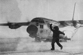 Ski-Equipped C-130 - Airplanes and Rockets