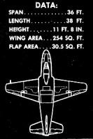 Gloster E.1/44 Specifications, October 1948 Popular Science - Airplanes and Rockets