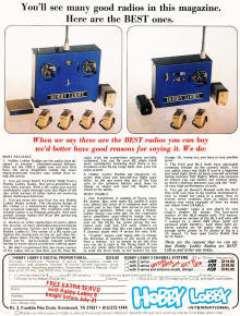 Hobby Lobby Advertisement (p3) - Airplanes and Rockets