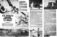 Maynard Hill World Record Model Airplane Altitude Flight (October 1963 Model Airplanes News) - Airplanes and Rockets