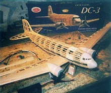 Guillow's DC-3 R/C electric conversion (Bill Gaylord) - Airplanes and Rockets