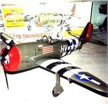 P-47D Thunderbolt Guillows electric conversion (Bill Gaylord) - Airplanes and Rockets