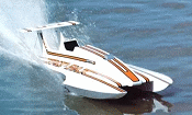 Dumas Pay'N Pak R/C Hydroplane - Airplanes and Rockets