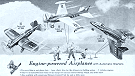 Model Airplanes from Sears and JCPenny Christmas Wish Books - Airplanes and Rockets