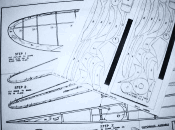 Using Avery Labels for Transferring Plan Parts - Airplanes and Rockets