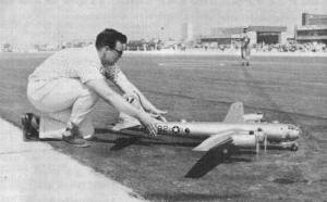 Ed Childress prepares to take over control of his monster B-29 - Airplanes and Rockets