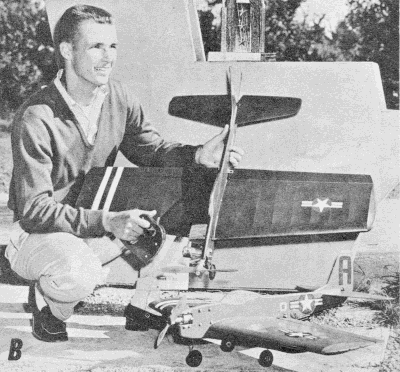 Third Line Method, Airplane Examples (August 1957 American Modeler) - Airplanes and Rockets
