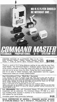 Balsa Corporation of America 3-Channel