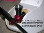 Cox .049 Red Scorpion installed in the nose of the Little Traveler - Airplanes and Rockets