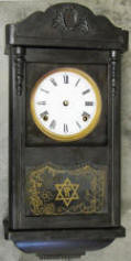 Antique regulator wall clock (before) by Kirt Blattenberger - Airplanes and Rockets