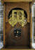 Antique regulator wall clock (after) - back cover off