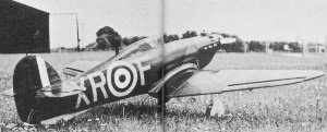 Excellent flying R/C 10-channel Hurricane "XRF" by W. H. D. Lowe - Airplanes and Rockets