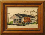 Counted Cross Stitch by supermodel Melanie Blattenberger - Airplanes and Rockets