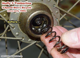 Huffy 3 Timberline Men's Bicycle (original) #23 - Airplanes and Rockets