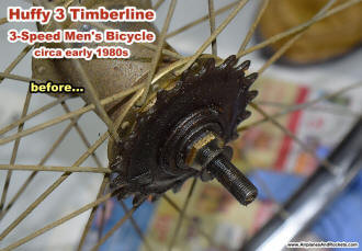 Huffy 3 Timberline Men's Bicycle (original) #15 - Airplanes and Rockets