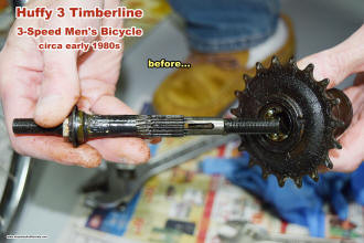 Huffy 3 Timberline Men's Bicycle (original) #20 - Airplanes and Rockets